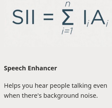 speech enhancer feature